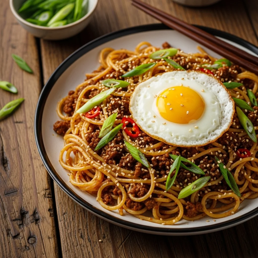 The best Asian-Style Ground Beef Spaghetti Recipe Unveiled
