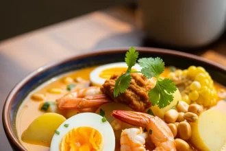 Chupe de Camarones: Peru's Hearty Shrimp Stew Delight