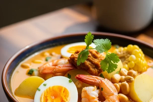 Chupe de Camarones: Peru's Hearty Shrimp Stew Delight
