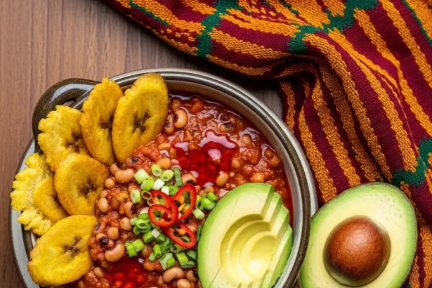 Savoring Ghanaian Red Red: A Flavorful Bean Delight