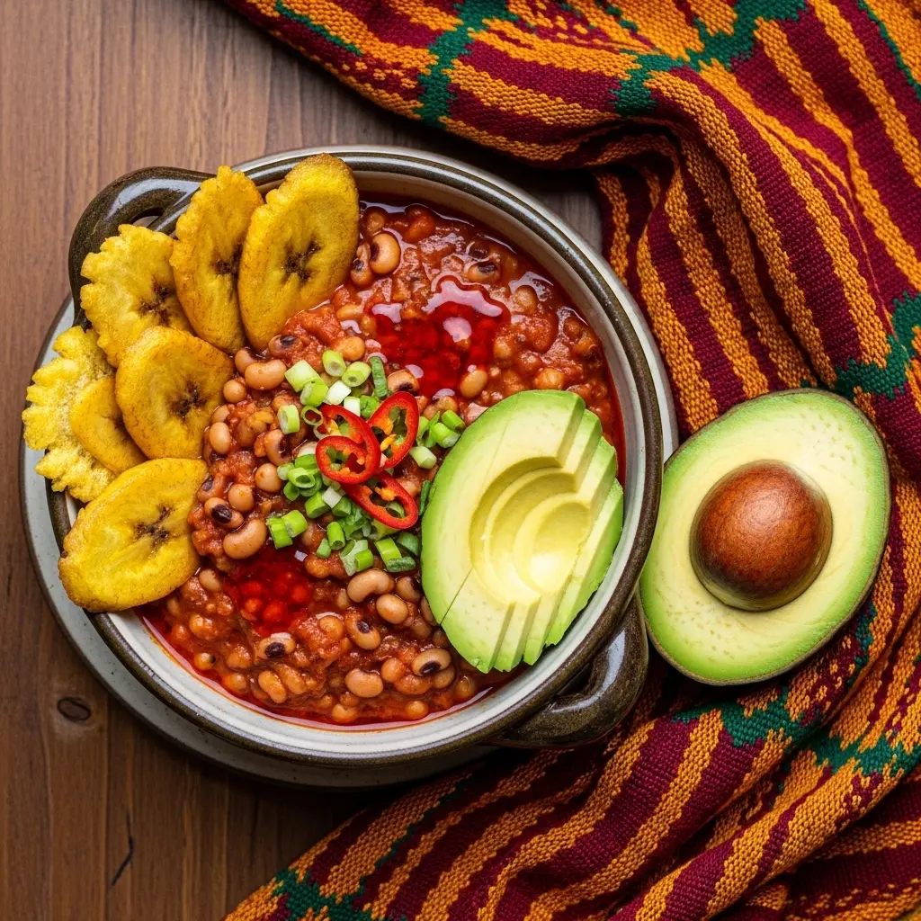 Savoring Ghanaian Red Red: A Flavorful Bean Delight