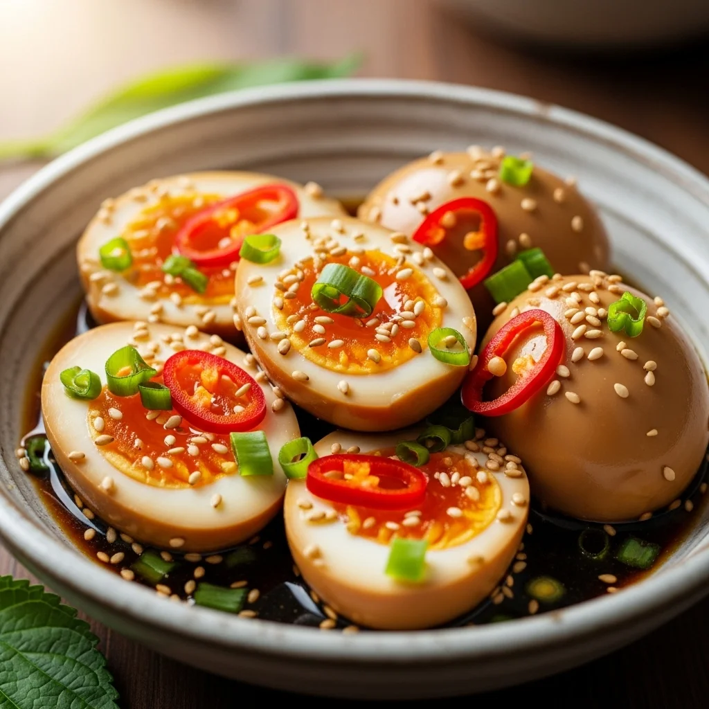 The Art of the Irresistible Korean Marinated Eggs