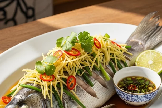 The Art of Steamed Fish with Ginger: A Flavorful Delight