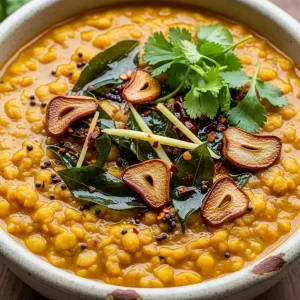 Dal Tadka Delight: A Flavorful Indian Comfort Classic