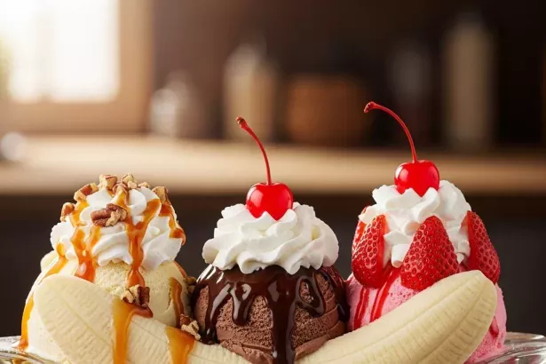 Banana Split Delight: A Classic Treat with a Sweet Twist