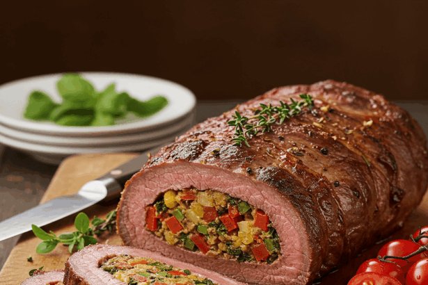 Mastering Italian Stuffed Flank Steak Delight