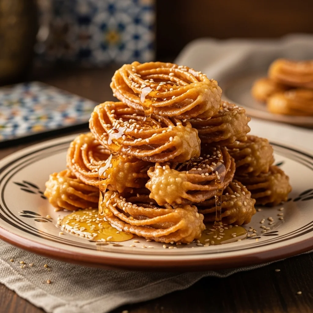 Chebakia: Morocco's Sweet Twists of Honey and Spice Delight