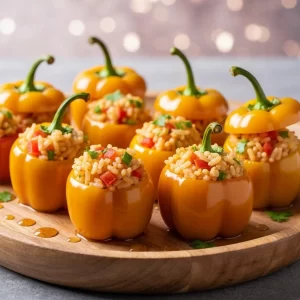 Flavor-Packed Stuffed Mini Peppers: A Bite-Sized Delight
