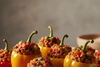 Flavor-Packed Stuffed Mini Peppers: A Bite-Sized Delight