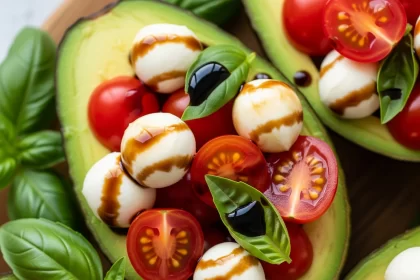Caprese Stuffed Avocado: How to Make a Fresh & Flavorful dish