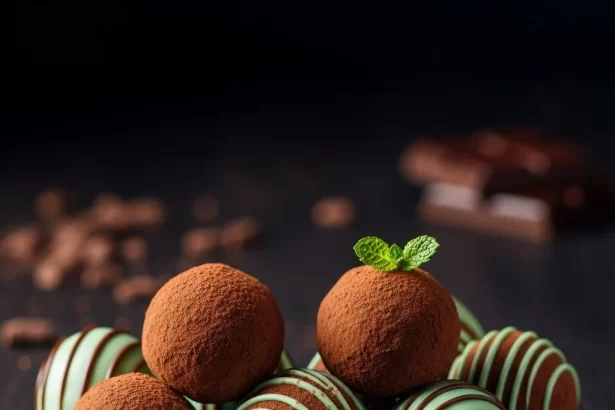 Decadent Keto Chocolate Mint Truffles: A Guilt-Free Indulgence