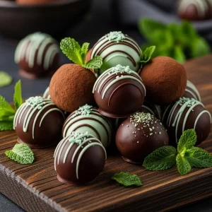 Decadent Keto Chocolate Mint Truffles: A Guilt-Free Indulgence