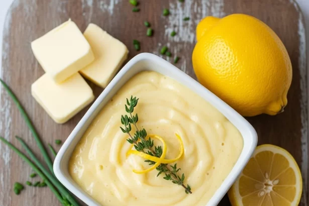 Zesty Keto Lemon Butter Sauce: A Tangy Twist for Low-Carb Meals