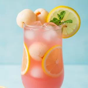 Refresh Your Summer with Zesty Lychee Lemonade Bliss