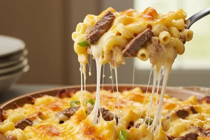 Philly Cheesesteak Mac & Cheese: A Savory Fusion Delight
