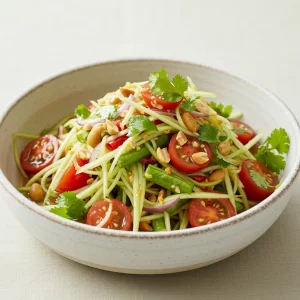 Thai Green Papaya Salad: A Zesty Culinary Icon of Asia