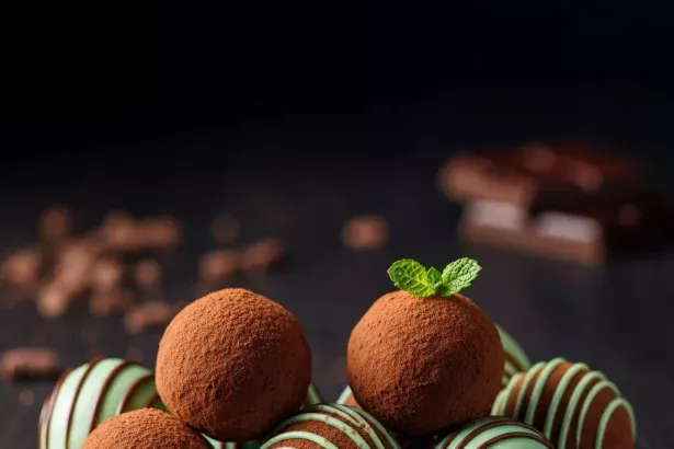 Decadent Keto Chocolate Mint Truffles: A Guilt-Free Indulgence