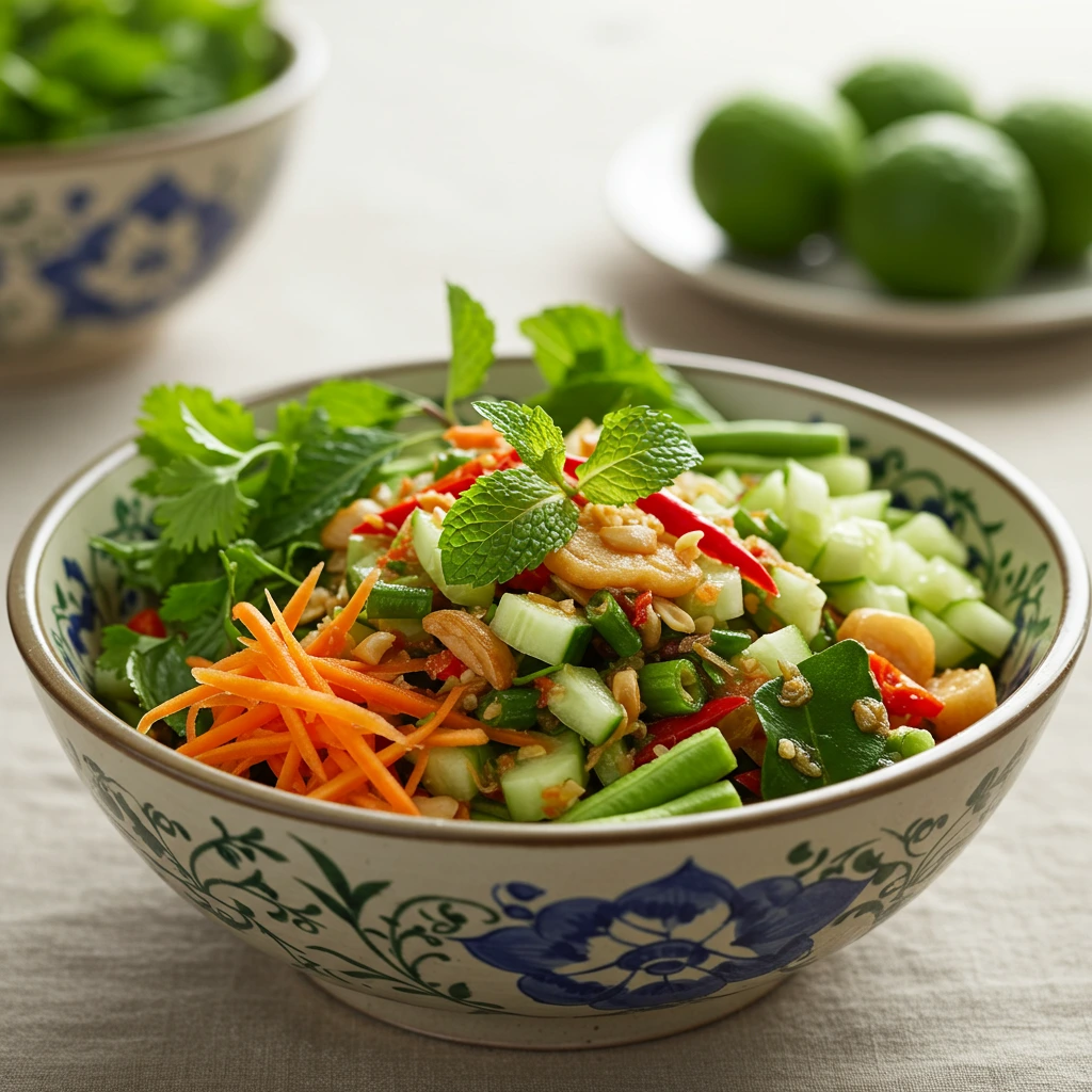 Kerabu Unveiled: Exploring Malaysia's Zesty Salad Tradition