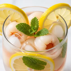 Refresh Your Summer with Zesty Lychee Lemonade Bliss