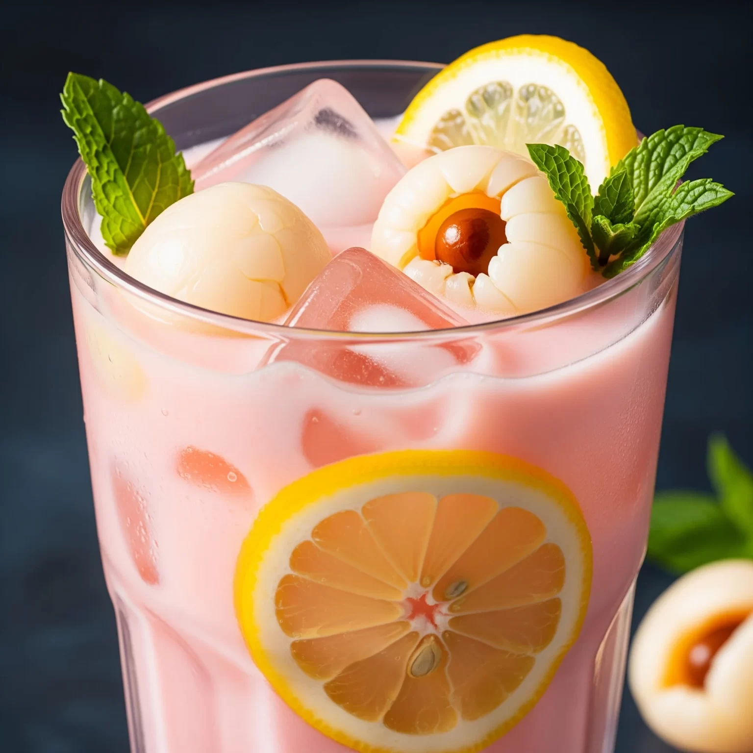 Refresh Your Summer with Zesty Lychee Lemonade Bliss