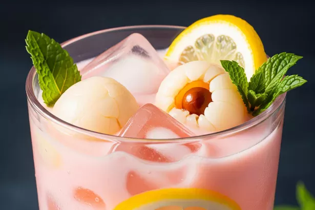 Refresh Your Summer with Zesty Lychee Lemonade Bliss
