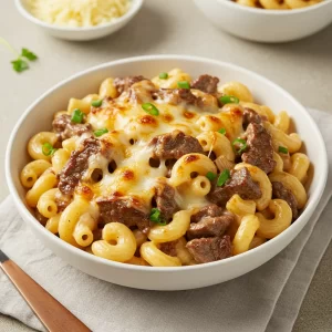 Philly Cheesesteak Mac & Cheese: A Savory Fusion Delight