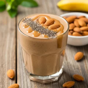 The Irresistible Almond Butter Smoothie