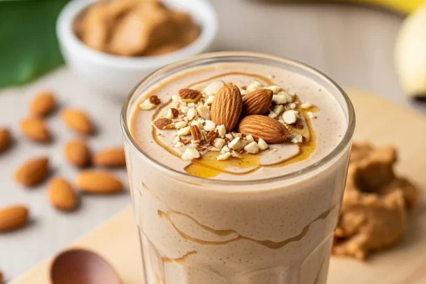The Irresistible Almond Butter Smoothie