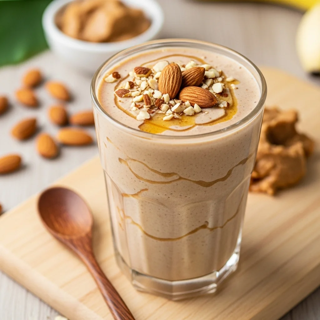 The Irresistible Almond Butter Smoothie