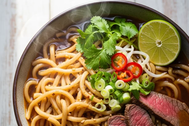 Sticky Beef Noodles: A Savory Twist on Classic Comfort Food