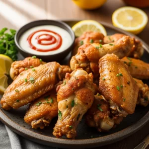 Crispy Baked Wings: Unlocking Fish Sauce Flavour Magic