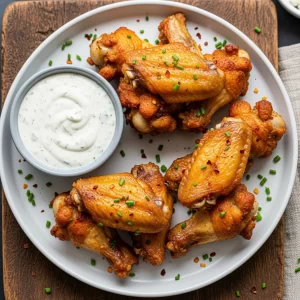 Crispy Baked Wings: Unlocking Fish Sauce Flavour Magic