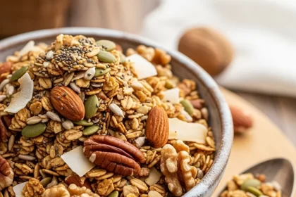 Crunchy Keto Granola: Your Low-Carb Breakfast Boost