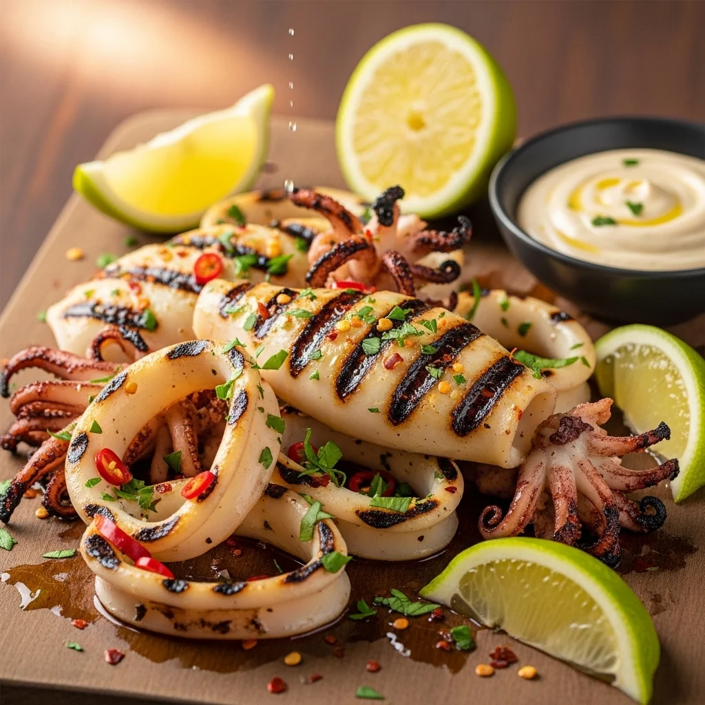 Savoring Grilled Calamari: A Perfect Seafood Delight Guide