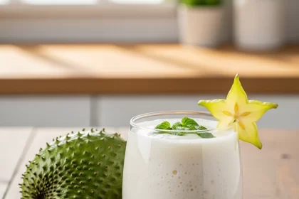 The Creamy Delight of Guanábana Smoothie