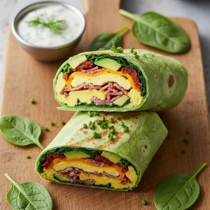 Keto Spinach Wrap: A Low-Carb Twist on a Classic Favorite