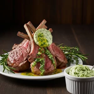 Savor the Incredible Taste of Lamb Chops with Herb Butter