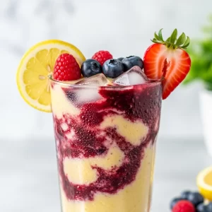 Zesty Keto Lemon Berry Smoothie: Refresh & Fuel Your Day