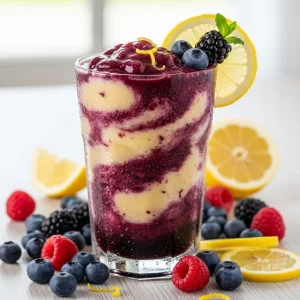 Zesty Keto Lemon Berry Smoothie: Refresh & Fuel Your Day