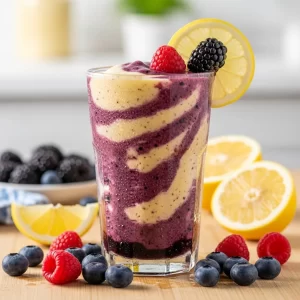 Zesty Keto Lemon Berry Smoothie: Refresh & Fuel Your Day