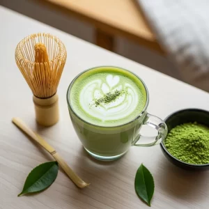 Matcha Latte Magic: A Creamy Boost of Green Goodness