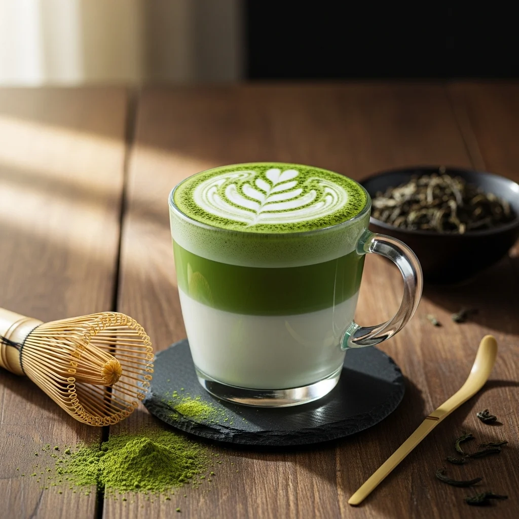 Matcha Latte Magic: A Creamy Boost of Green Goodness