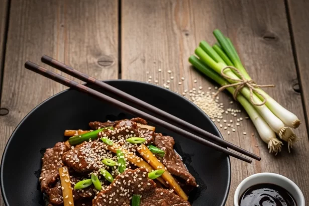 Mongolian Beef: A Savory Journey Through High Mountains' Bold Flavors