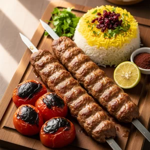 Persian Kebab Kubideh: The Juicy Art of Saffron Skewers