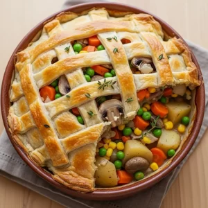 Hearty Vegetable Pot Pie: A Cozy Comfort Food Classic