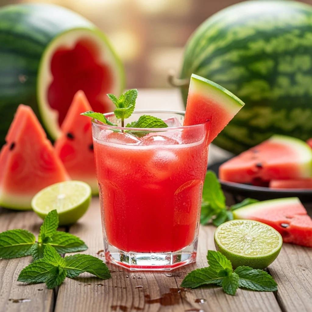 Refreshing Watermelon Mint Juice: A Cool Summer Elixir
