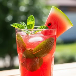Refreshing Watermelon Mint Juice: A Cool Summer Elixir