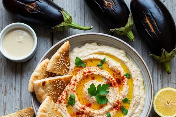 Baba Ganoush : Unlocking the Flavours of a Famous Lebanese Delight