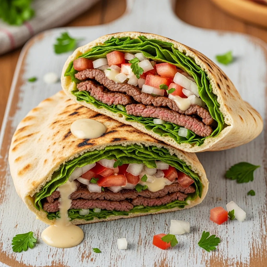 Beef Pita Wrap Delights: A Savory Twist on Classic Eats