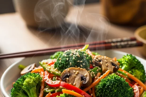 Sizzling Broccoli & Mushroom Stir Fry: A Flavorful Delight